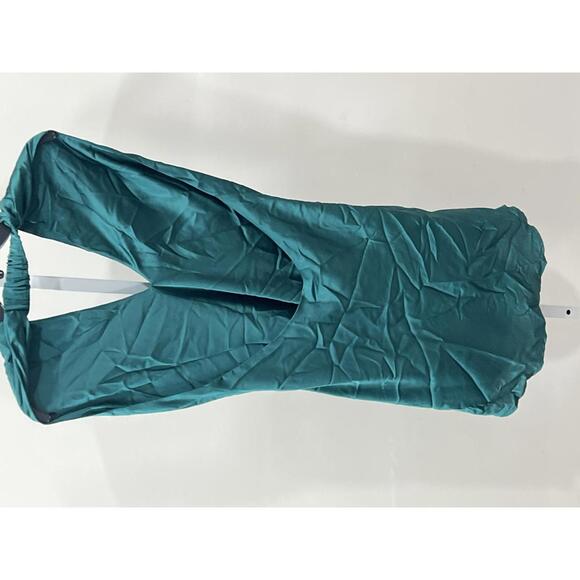 Show Me Your Mumu Jasmine Halter Mini Dress in Emerald Luxe - Picture 5 of 8